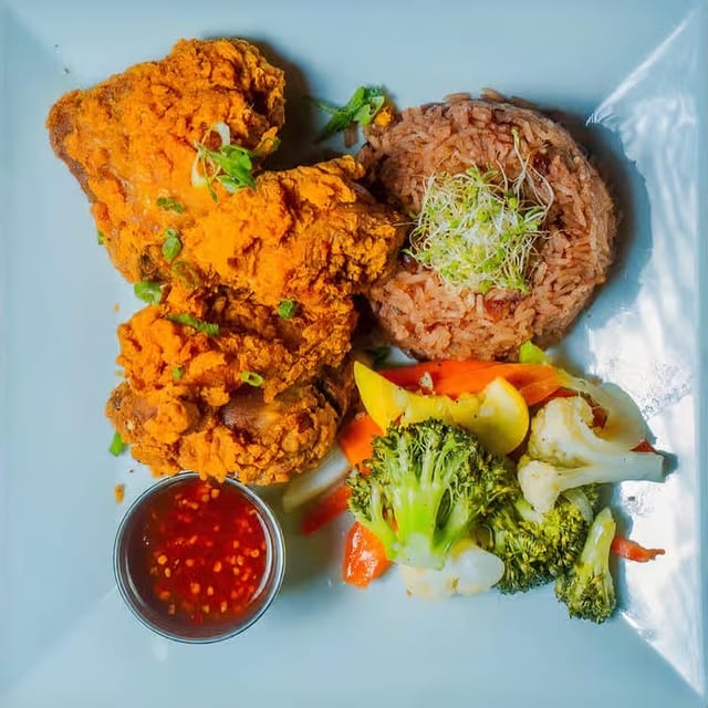 Fried Chicken Meal.