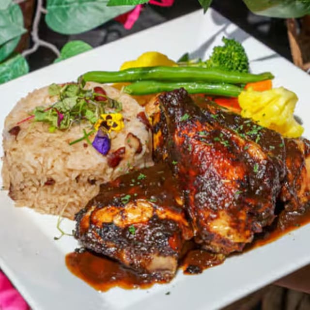 Jerk Chicken Meal.