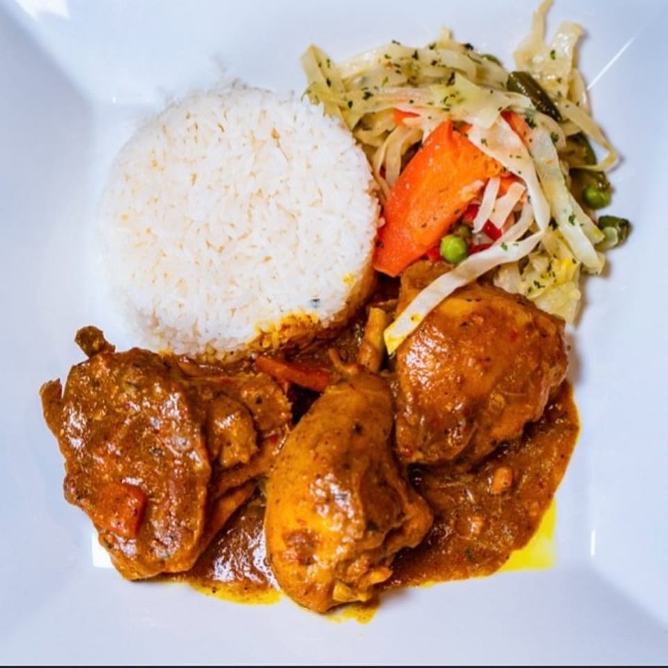 Curry Chicken Meal.